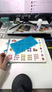 Bevavar Buku Magnetik Cognitive Buku Aktivitas Anak Edukasi 0-6 Tahun