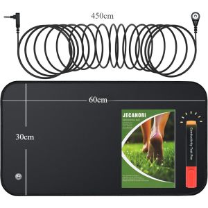 Grounding Mat for Feet Earthing Mat 30x60cm Grounding Pads for Sleeping Enhanced Circulation Reduces Inflammation Pain and Anxiety