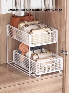 XUNHUAI | Layered Storage Closet Organizer Shelf