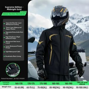 TAODUN | Rain-Resistant Rider Jacket Set