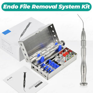 Horyn Dental Endo File Removal System Kit Root Canal Broken File Removal Tool Ultrasonic Tip NiTi File Extractor