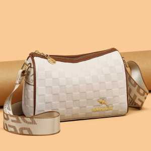 Fashionable Soft Leather Womens Shoulder Crossbody Bag New 2025 Pillow Shaped Small Bag Casual Style Single Strap Handbag