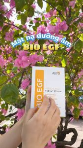 [1 Miếng] Mặt nạ dưỡng ẩm phục hồi da 25ml- Mặt nạ dưỡng da dưỡng trắng da Alifa BIO EGF được chiết xuất từ collagen