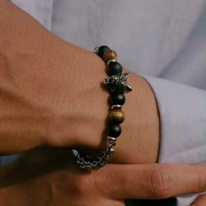 Racabel Fenrir Bracelet - Gelang Batu Alam 100% Original Asli Pria - Natural Stone Garansi