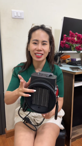 (New)Quạt sưởi ấm phòng ngủ  NFJ008 Quạt sưởi ấm mini cầm tay Đèn sưởi nhà tắm Máy sưởi ấm cho bé Máy chạy khỏe êm công suất 2000W không gây tiếng ồn giúp bạn chìm vào trong giấc ngủ  tốt hơn  Điều hòa sưởi ấm 360 độ