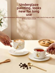 Yomerto | Premium Delicate Couple Mugs Ceramic Coffee Cup