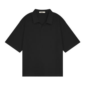 BODYDREAM | Retro Lace Hollow Polo Shirt