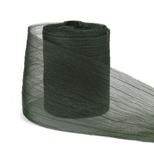 5Yards 4cm Wrinkle Yarn Ribbon For Hair Bows DIY Handmade Crafts Flower Bouquet Gift Packaging Wedding Decorations