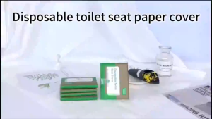 【SG SELLER】100pcs/Disposable Toilet Seat Cover Waterproof Flushable Travel Toilet Seat Cover Paper Soft Comfy Hygiene Toilet Mat Travel Home Hotel Portable