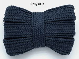 1Pair 2CM New Fashionable Cotton Rope Flat Shoelaces Casual Sneakers Classic Shoelace Men Women Fashion Shoes Accessories