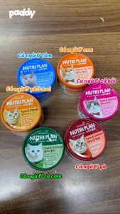 [Combo 6 Lon] Pate Cho Mèo Mọi Lứa Tuổi Nutri Plan Lon 160g