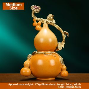 Ji Shanyuan | New Chinese Style Copper Gourd Decorative Ornament