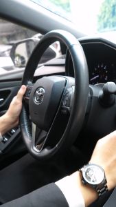 BIDEN Jam Tangan Pria Anti Air Ori Hollow Dial Kasual Tali Stainless Steel Kuarsa Jam Tangan Cowok