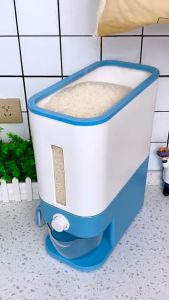 Thùng Đựng Gạo Thông Minh Công Nghệ Nhật Bản CECILA - Chống Ẩm Mốc Mối Mọt 12kg