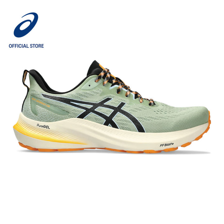 ASICS Men GT 2000 12 TR Running Shoes in Nature Bathing Fellow Yellow Lazada Singapore