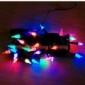 Dây đèn LED chớp Kiểu Giọt Nước 10m - 40 bóng - Trang trí Noel - Lễ - Tết
