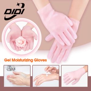 DIDI 1Pair Reusable SPA Gel Gloves Moisturizing Whitening Exfoliating Smooth Beauty Hand Care Silicone Hand Glove Waterproof Cleaning