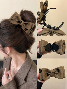 Korean Style Butterfly Knot Hair Clip Womens Top Bun High-End Feeling New 2025 Hair Clip Accessory Elegant Hair Gripper