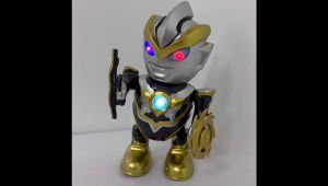 Toy - Dancing Hero Ultraman 🌟Light 🌟 Music 🌟 Swing Body 🌟 Can Movie Around Gift for Kids Ages 3+ (RBK51290)