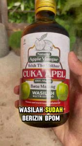 CUKA APEL BATU MALANG WASILAH NUTRISINDO 320 ML UNTUK DIET UNTUK WAJAH ORIGINAL ORGANIK BRAGG VINEGA SW HALAL TAHESTA ORIGINAL HEINZ / APPLE VINEGAR