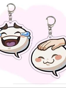 Naruto Shippuden Acrylic Keychain Cute Cartoon Anime Friend Gift Premium Quality Mobile Game Inspired Collectible Item