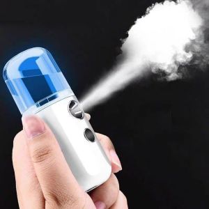 MÁY XÔNG MẶT CẦM TAY Máy xông tinh dầu xịt khoáng cầm tay mini đa năng đa tác dụng