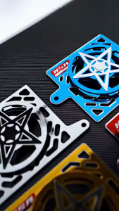 【Local fast shipping】NSA RADIATOR COVER SPINNER STAR MIRROR SERIES [NMAX/AEROX V1 V2/VARIO125-150/PCX/ADV 150-160 V1 V2]