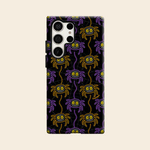 Halloween Spider Luxury Fashion Full Lens Protective Case for Samsung Galaxy S26 S25 S24 A56 A36 Plus Ultra