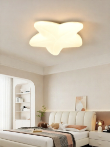 DGY | New French Style Cream Full Spectrum Eye-care Ceiling Light