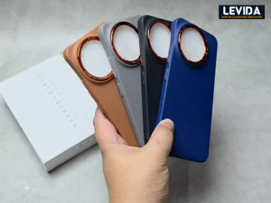 Case Tecno Spark 30 Pro SoftCase Macaron Leather List Crom