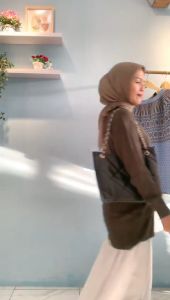 Belle Cardy Kancing Oversize / Cardigan Panjang / Long Cardy / Cardigan Rajut Wanita / Kardigan