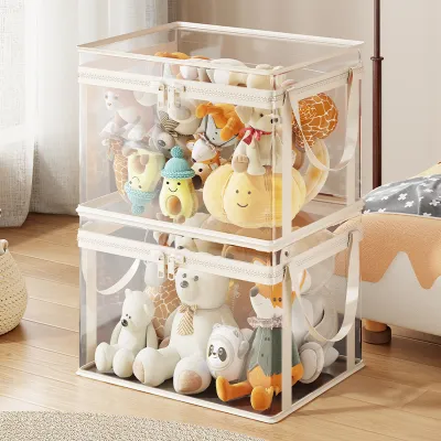 Transparent Dustproof Toy Storage Box