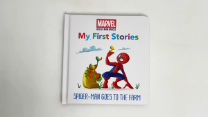 Marvel Spiderman My First Stories Goes To The Farm Story Book To Read Glossy Pages For Kids