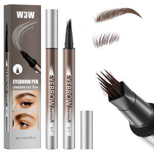 Liquid Eyebrow Pencil Waterproof & Quick-Drying Smudge-Proof Creates Natural Wild Eyebrows