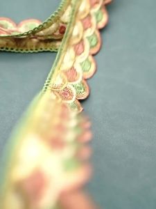 2m/6.56ft each pack pink lace trims Pastel sewing Bar curtain dress accessory DIY handmake craft ribbons fabric decorations