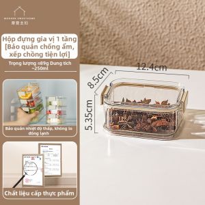 MODERN SWEETHOME | Tổng Hợp Gia Vị Đóng Đầy Hộp Bảo Quản Thảo Mộc Ăn Được