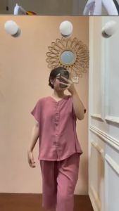 PROMO GRATIS ONGKIR!! SETELAN JUMBO XXL.XXXL. LD.120.125 130 /SETELAN CRINKLE POLOS PENDEK ANDIN//PAKAIAN DEWASA//SET TERBARU//TERLARIS 2024