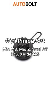 Gigi Pinion Set Mio M3 Z Soul GT 125 X-Ride 125 XRide Gear Kick Stater Starter Assy Comp Kick Driven Lawan As Slah Selah