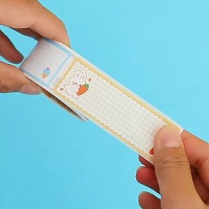 MOMO 60Stickers Cartoon Paper Tape Student Name Stickers School Stationery