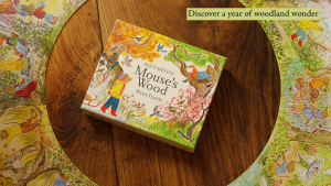 Mouse’s Wood Story Puzzle 12-Piece Double-Sided Nature Game by Alice Melvin | Age 2+ | Jigsaw Toy | Mouse | Thames & Hudson | Birthday Gift Present Idea