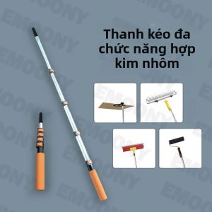 Thanh Cán Sơn Bằng Hợp Kim Nhôm Dạng Thu Gọn Bền Thành Ống Dày Dễ Mang Theo Và Cất Giữ