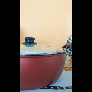 26/28/30cm Non stick pot soup pot induction stew pot with lid thickened composite bottom diamond high-quality cookware tools