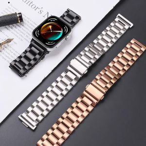 Stainless Band For Huawei Watch Fit 3 4pro Business Bracelet Metal Strap For Huawei Fit3 4 Colorful Streel Watchband Accessories Stainless steel metal band