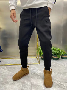 Mens Casual Black Sports Pants Spring Autumn New Style Harlan Long Trousers Slim Fit Harlan Pants Youth Fashion Trend