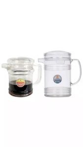 Set 2 Chai lọ rót giấm mắm nhựa VIỆT NHẬT - Trong suốt có quai nắp đựng gia vị dầu ăn - 2929+34