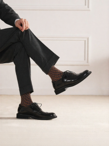 Truffaut | Business Formal Derbies Handmade Genuine Leather Height Increasing