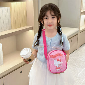 Clow M Kids Cartoon Crossbody Bag Little Girl Cute Travel Baby Going out Small Bag Change Shoulder Bag
