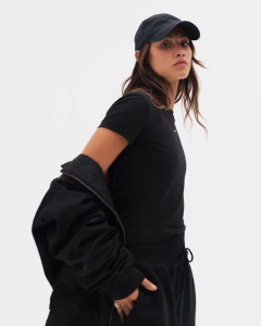 Nike Sportswear Chill Knit Womens T-Shirt - Black [FV5509-010]