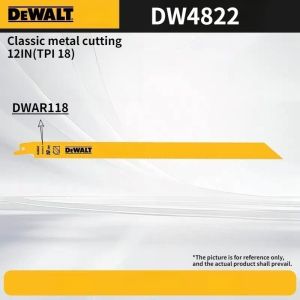DeWalt | DeWALT Classic Metal Cutting Saw Blade Straight Back Bimetal Reciprocating Saw Blade Metal Cutting Tool Accessories