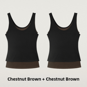 miiow | Womens Base Layer Tank Top Strapless Wide Shoulder Sleeveless Tencel Wool Blend Anti-Light Control Side Breast No Show